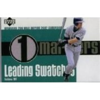 2003 Upper Deck Leading Swatches #IS Ichiro Suzuki HIT