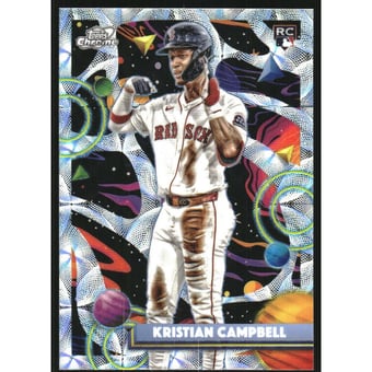 2025 Topps Cosmic Chrome Nucleus Refractors #47 Kristian Campbell