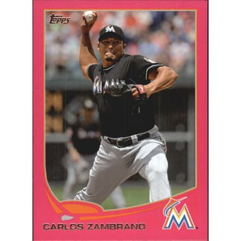 2013 Topps Mini Pink #238 Carlos Zambrano