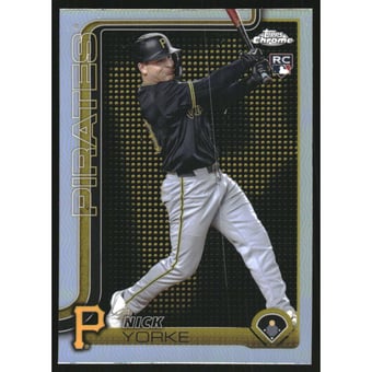 2025 Topps Chrome Lightboard Logo Refractors #36 Nick Yorke