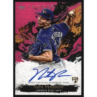 2021 Topps Inception Rookie and Emerging Stars Autographs Magenta #RESANP Nate Pearson
