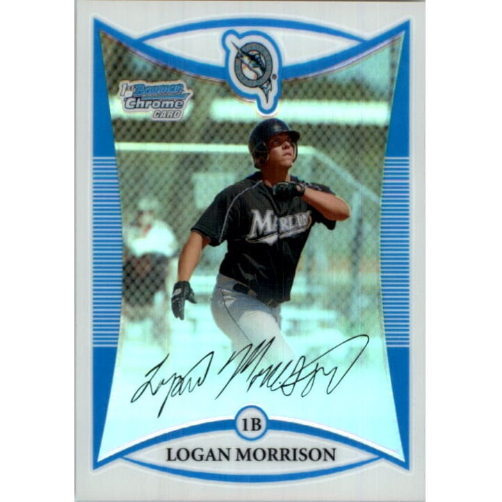 2008 Bowman Chrome Prospects Refractors #BCP69 Logan Morrison. rookie card picture
