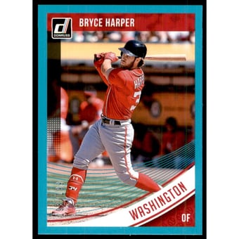 2018 Donruss Teal Border #192 Bryce Harper