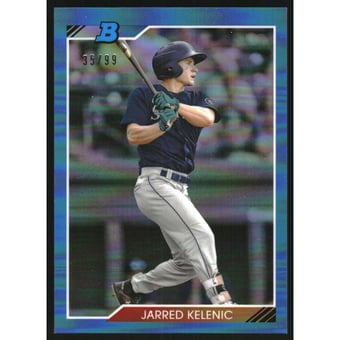 2020 Bowman Heritage Chrome Prospects Blue Refractors #92CPJK Jarred Kelenic