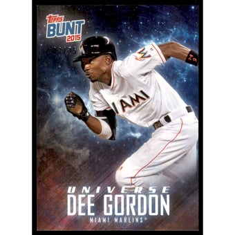 2015 Topps Bunt Player Code Cards #DG Dee Gordon UPD