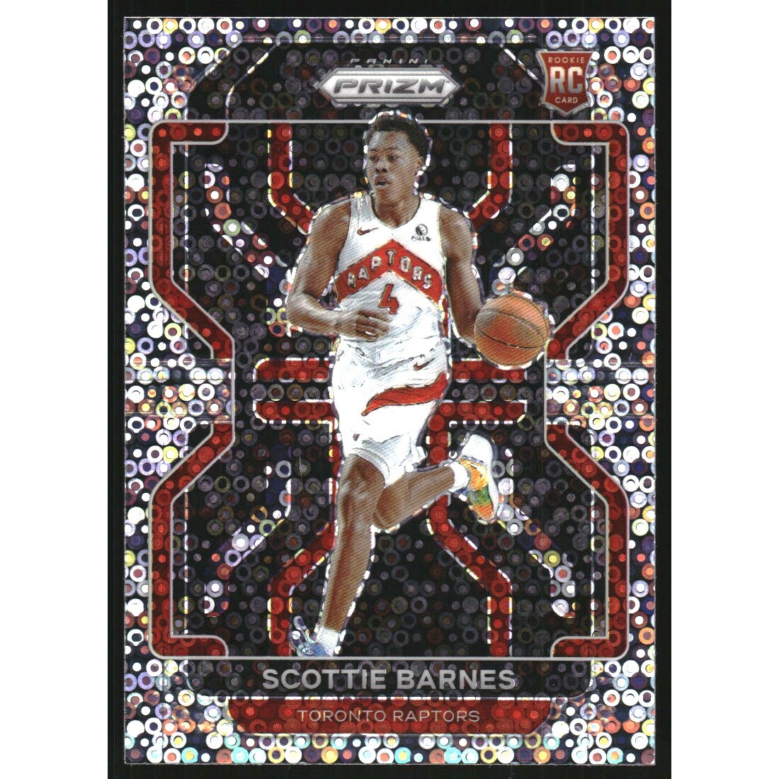 2021-22 Panini Prizm Prizms Fast Break #320 Scottie Barnes 2021-22 Panini Prizm Prizms Fast Break #320 Scottie Barnes