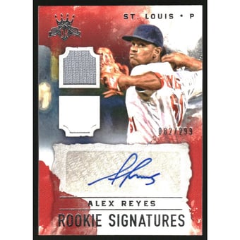 2017 Diamond Kings DK Rookie Signature Materials #RSAR Alex Reyes/299