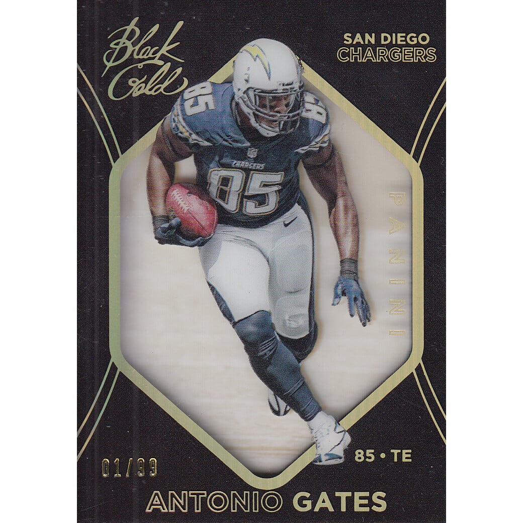 2014 Panini Black Gold Gold #33 Antonio Gates
