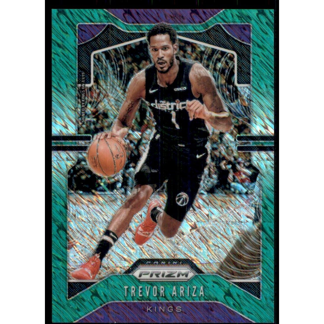 2019-20 Panini Prizm Prizms Premium Green Shimmer #236 Trevor Ariza. rookie card picture