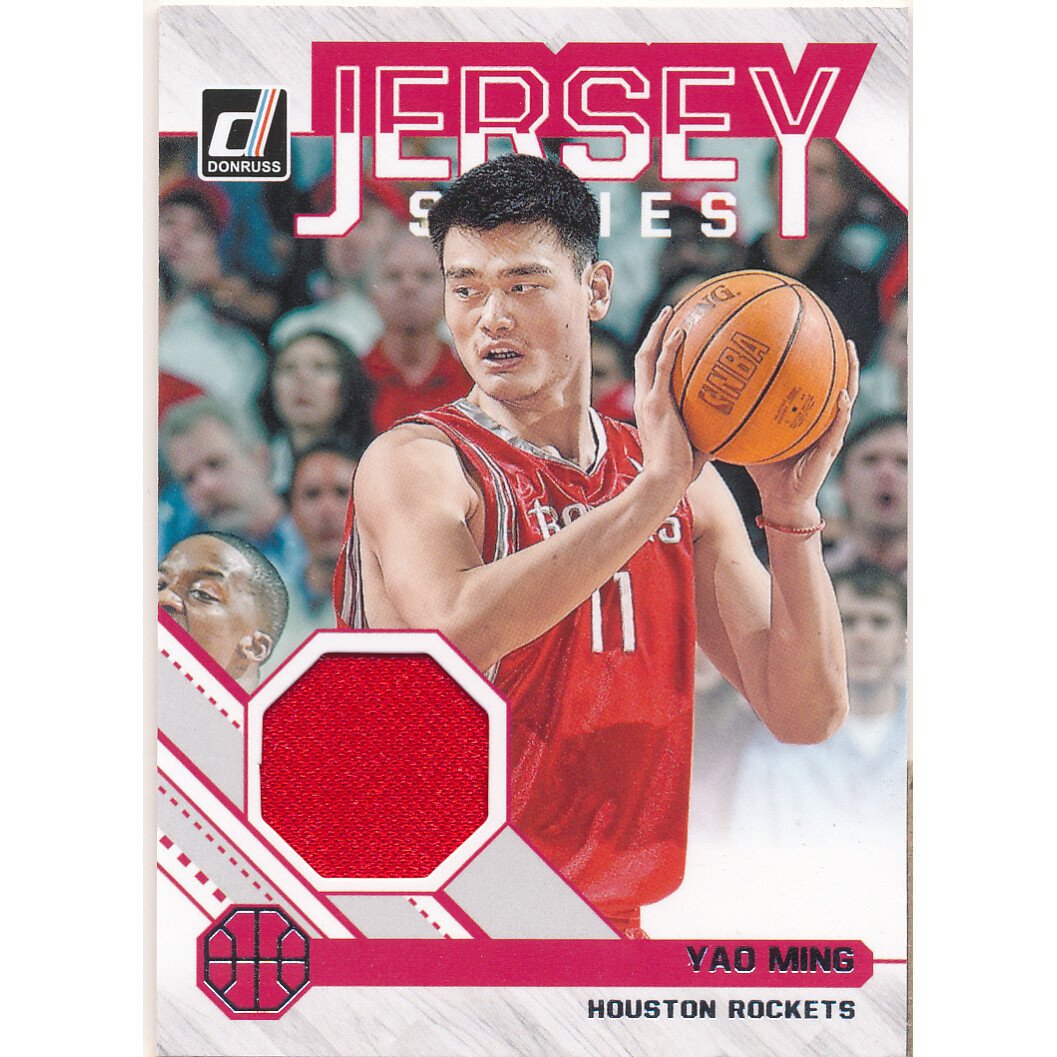 2020-21 Donruss Jersey Series #89 Yao Ming