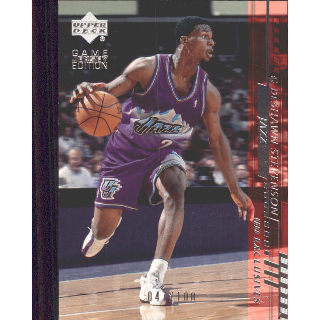 2000-01 Upper Deck Silver #378 DeShawn Stevenson. rookie card picture