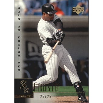 2001 Upper Deck Exclusives Gold #133 Carlos Lee