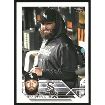 2023 Topps Golden Mirror Image Variations #358 Lance Lynn