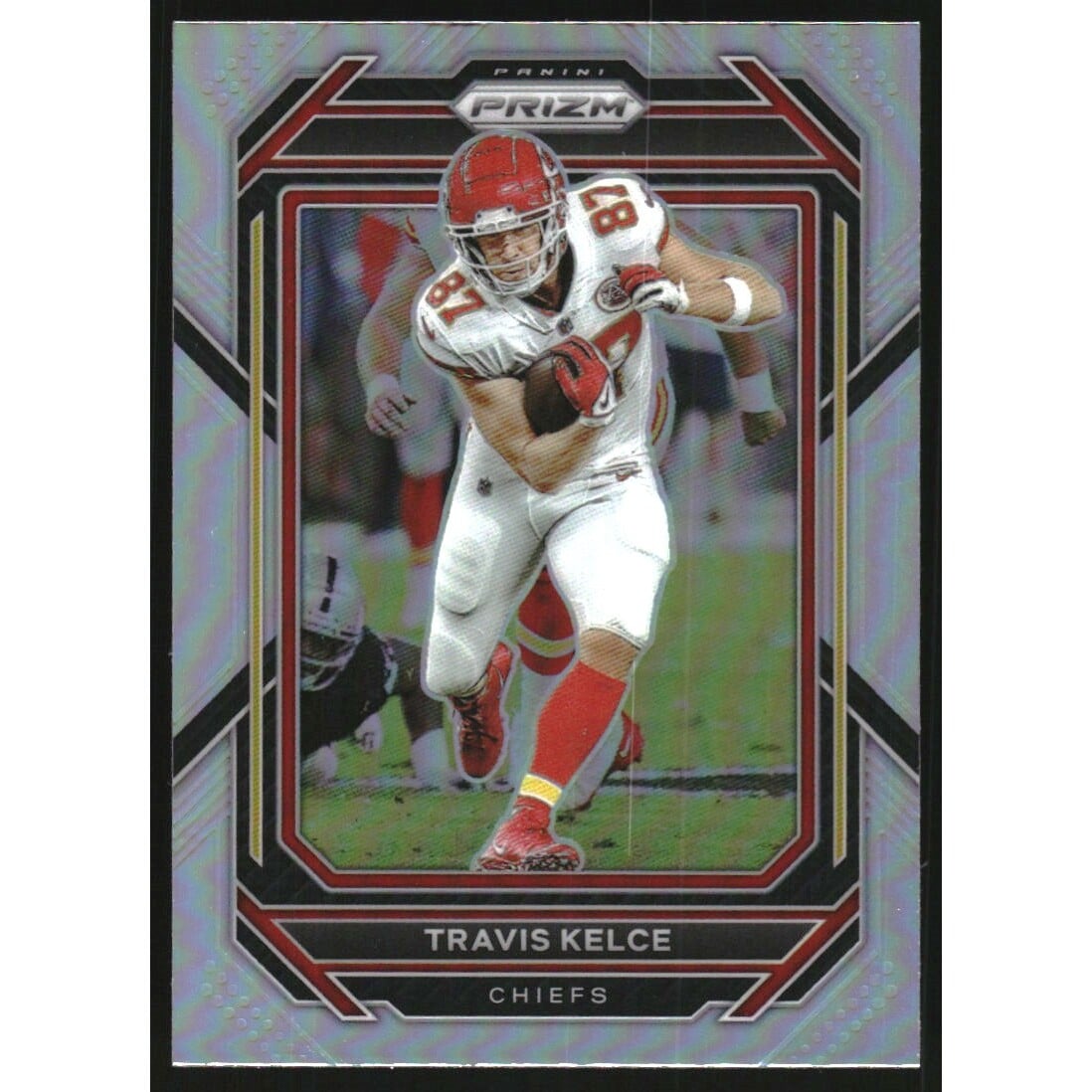 2022 Panini Prizm Prizms Silver #144 Travis Kelce. rookie card picture
