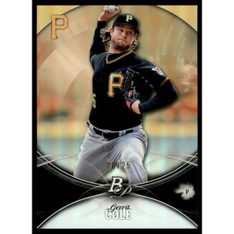 2016 Bowman Platinum Orange #6 Gerrit Cole