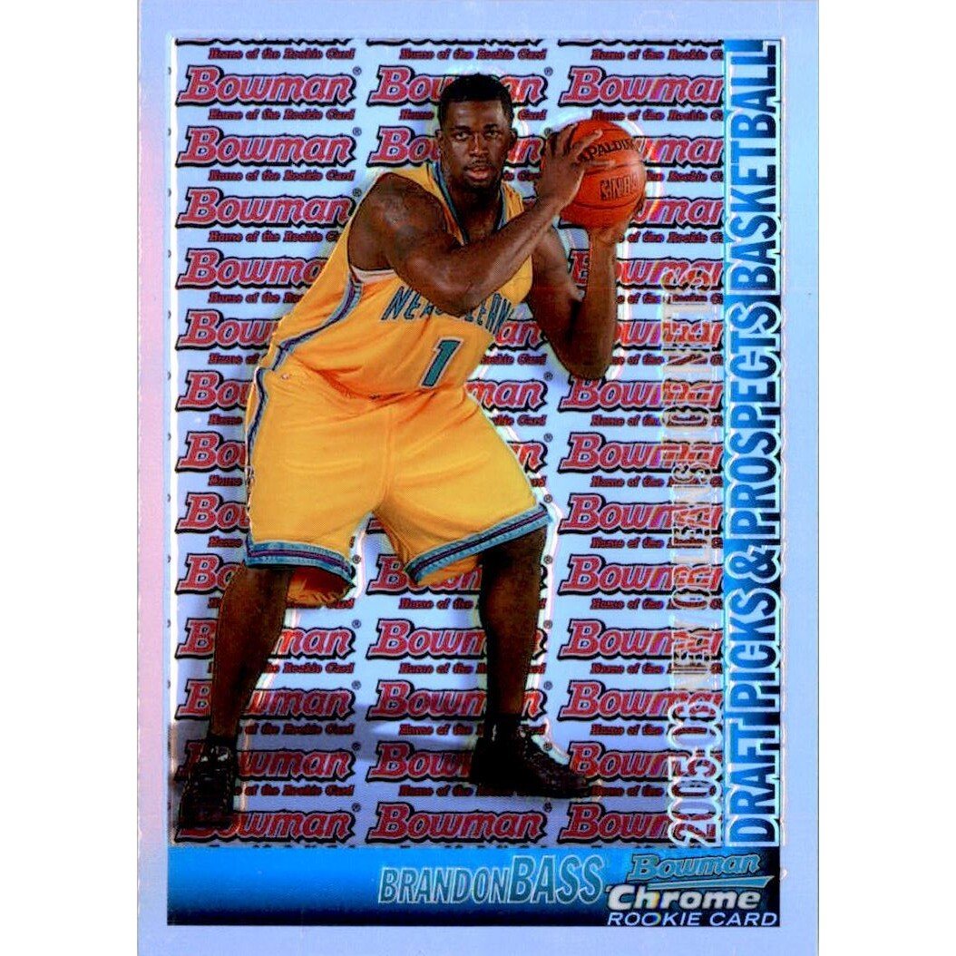 2005-06 Bowman Chrome X-Fractors #137 Brandon Bass. rookie card picture