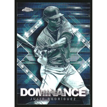 2023 Topps Chrome Update Diamond Dominance #DD2 Julio Rodriguez