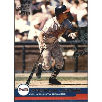 2001 Pacific Hobby LTD #35 Andruw Jones