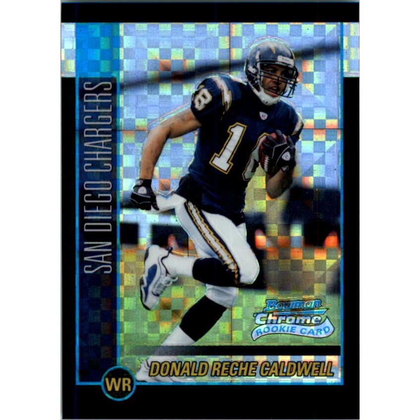 2002 Bowman Chrome Xfractors #138 Reche Caldwell