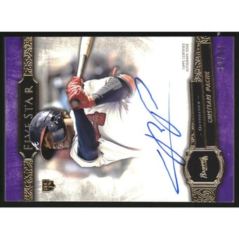 2021 Topps Five Star Autographs Purple #FSACZR Cristian Pache