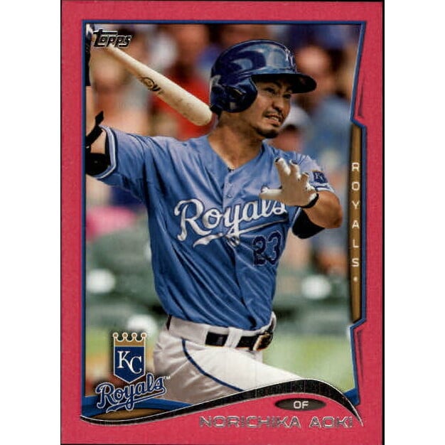 2014 Topps Mini Pink #517 Norichika Aoki. rookie card picture