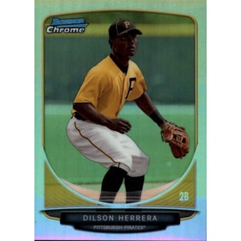 2013 Bowman Chrome Prospects Refractors #BCP78 Dilson Herrera