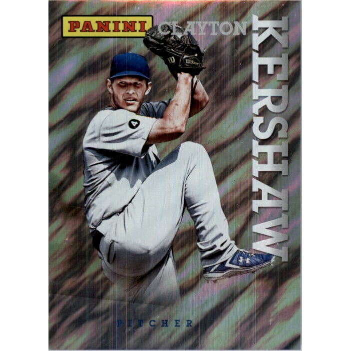 2013 Panini National Convention Holo Lava Flow #4 Clayton Kershaw. rookie card picture