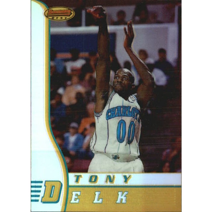 1996-97 Bowman's Best Refractors #R10 Tony Delk. rookie card picture