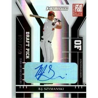 2004 Donruss Elite Extra Edition Signature Turn of the Century #323 B.J. Szymanski DP/250