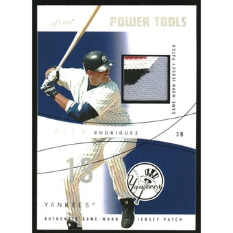 2004 Flair Power Tools Game Used Pewter #AR Alex Rodriguez