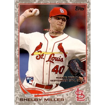 2013 Topps Update Camo #US253 Shelby Miller