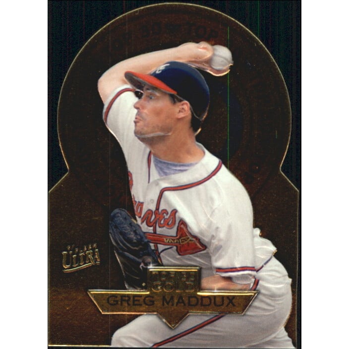 1997 Ultra Top 30 Gold Medallion #7 Greg Maddux