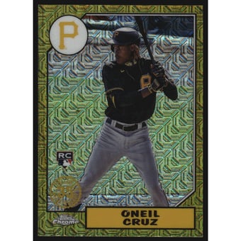 2022 Topps '87 Topps Silver Pack Chrome Series 2 #T87C298 Oneil Cruz