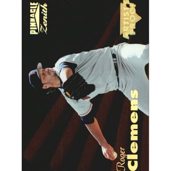 1996 Zenith Artist's Proofs #83 Roger Clemens