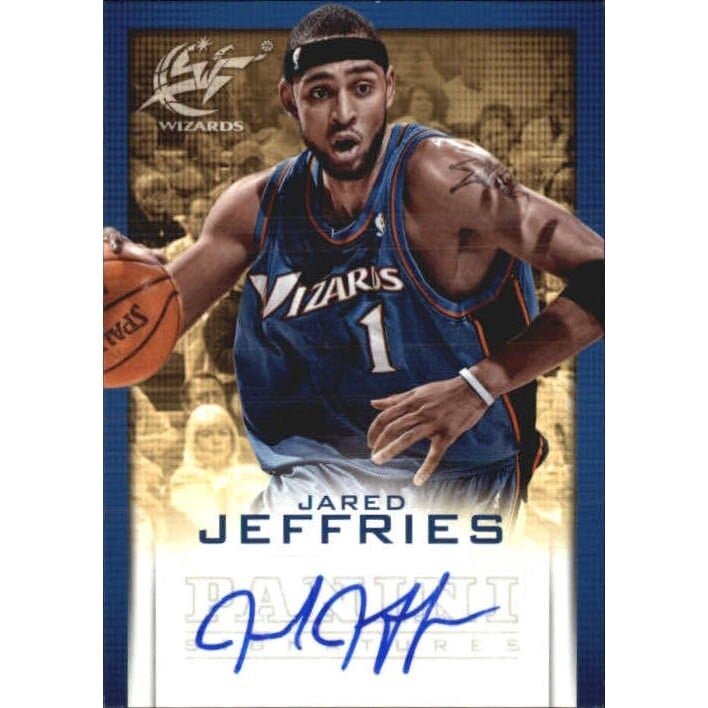 2013-14 Panini Insert Signatures #6 Jared Jeffries. rookie card picture