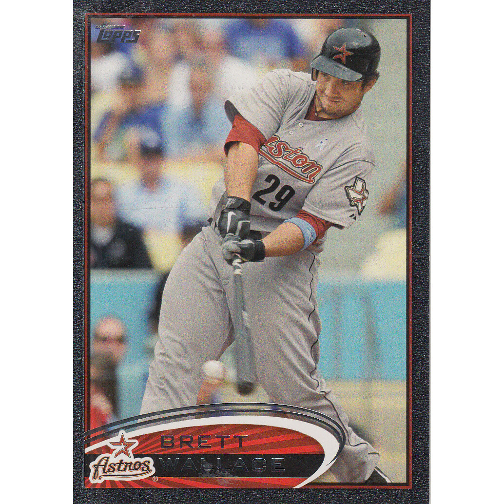 2012 Topps Black #43 Brett Wallace. rookie card picture