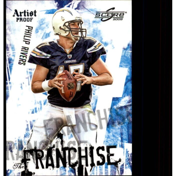 2009 Score Franchise Artist's Proof #17 Philip Rivers