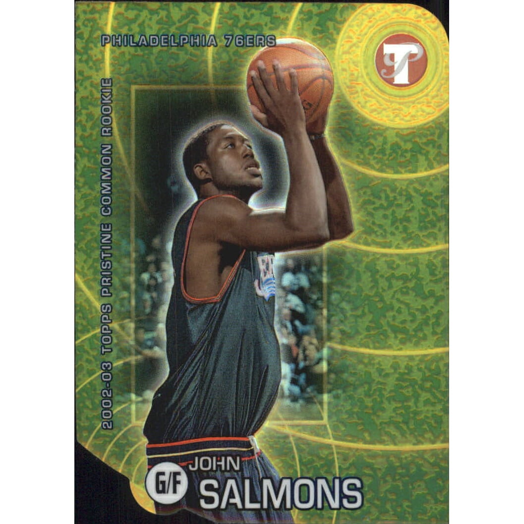 2002-03 Topps Pristine Refractors Gold #96 John Salmons C. rookie card picture
