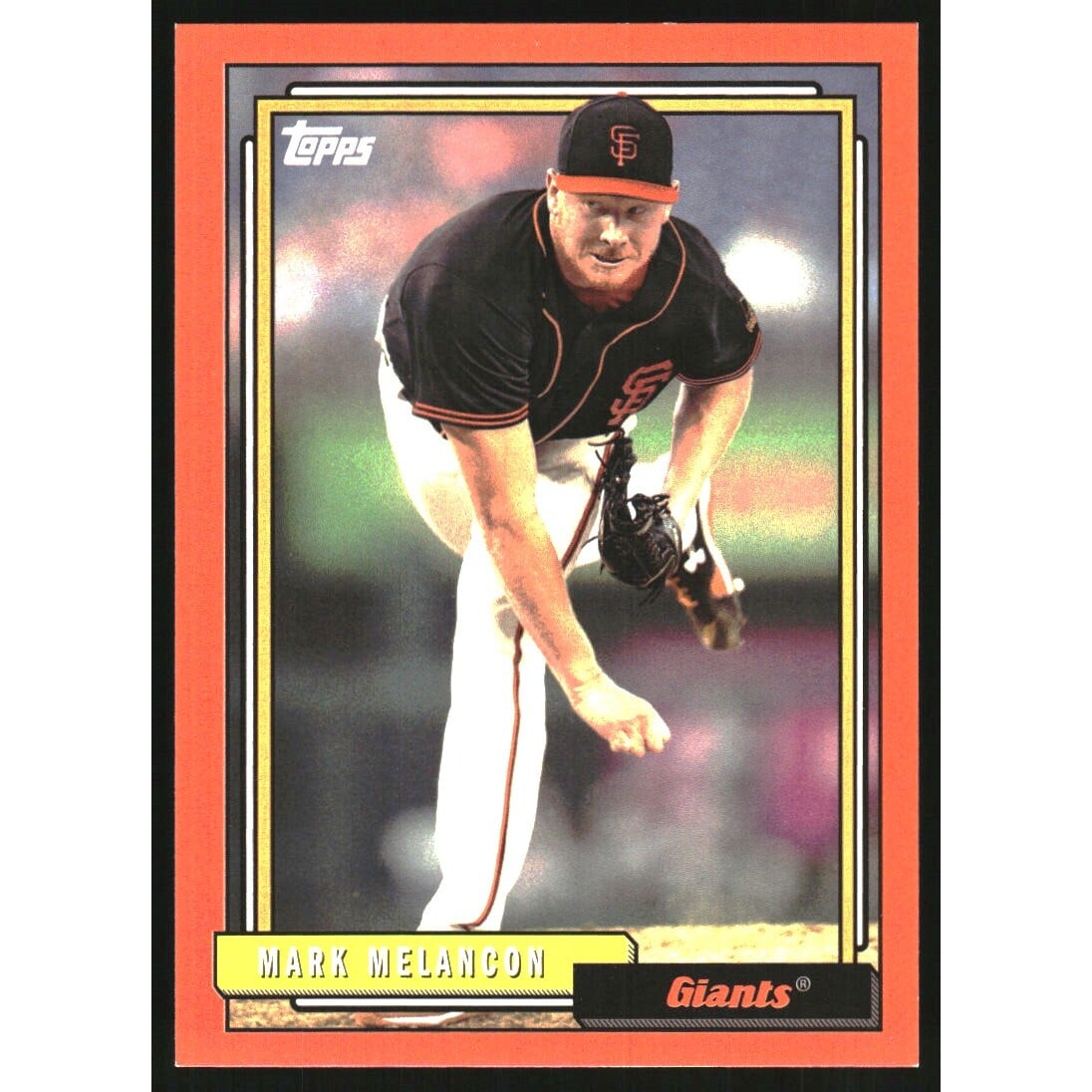 2017 Topps Archives Red #270 Mark Melancon. rookie card picture