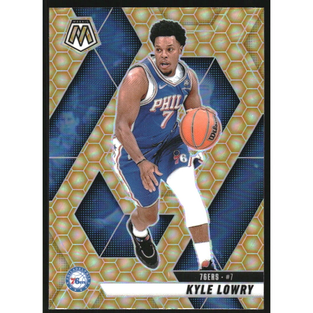 2024-25 Panini Mosaic Mosaic Honeycomb #104 Kyle Lowry. rookie card picture