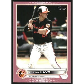 2022 Topps Mother's Day Pink #415 Austin Hays