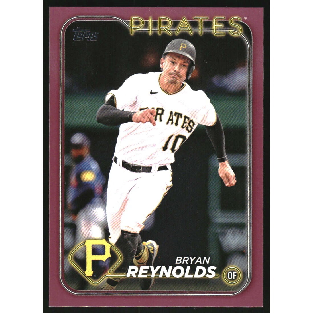 2024 Topps Mother's Day Pink #387 Bryan Reynolds. rookie card picture
