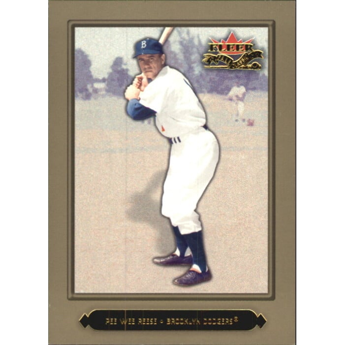 2002 Fleer Fall Classics Championship Gold #29 Pee Wee Reese. rookie card picture