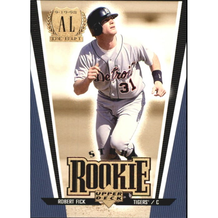 1999 Upper Deck Exclusives Level 2 #268 Robert Fick SR. rookie card picture