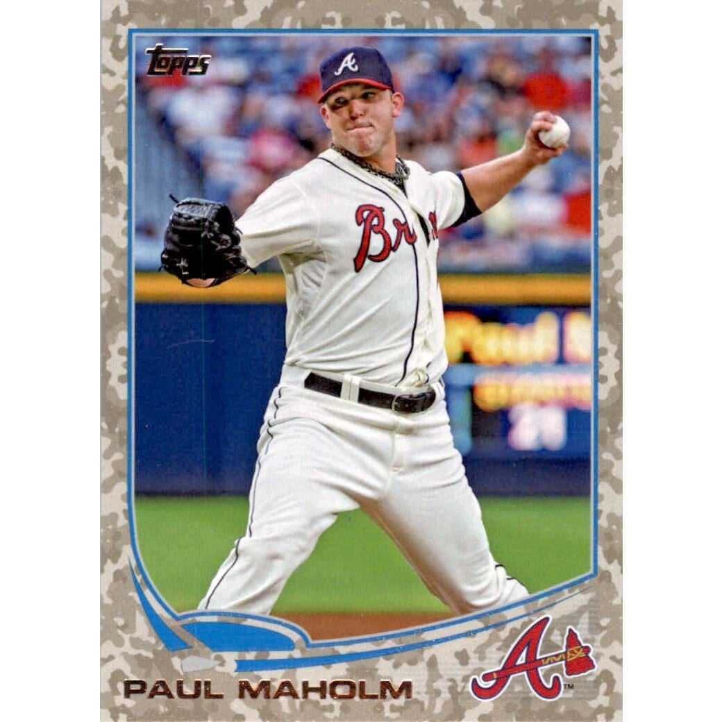2013 Topps Camo #477 Paul Maholm. rookie card picture