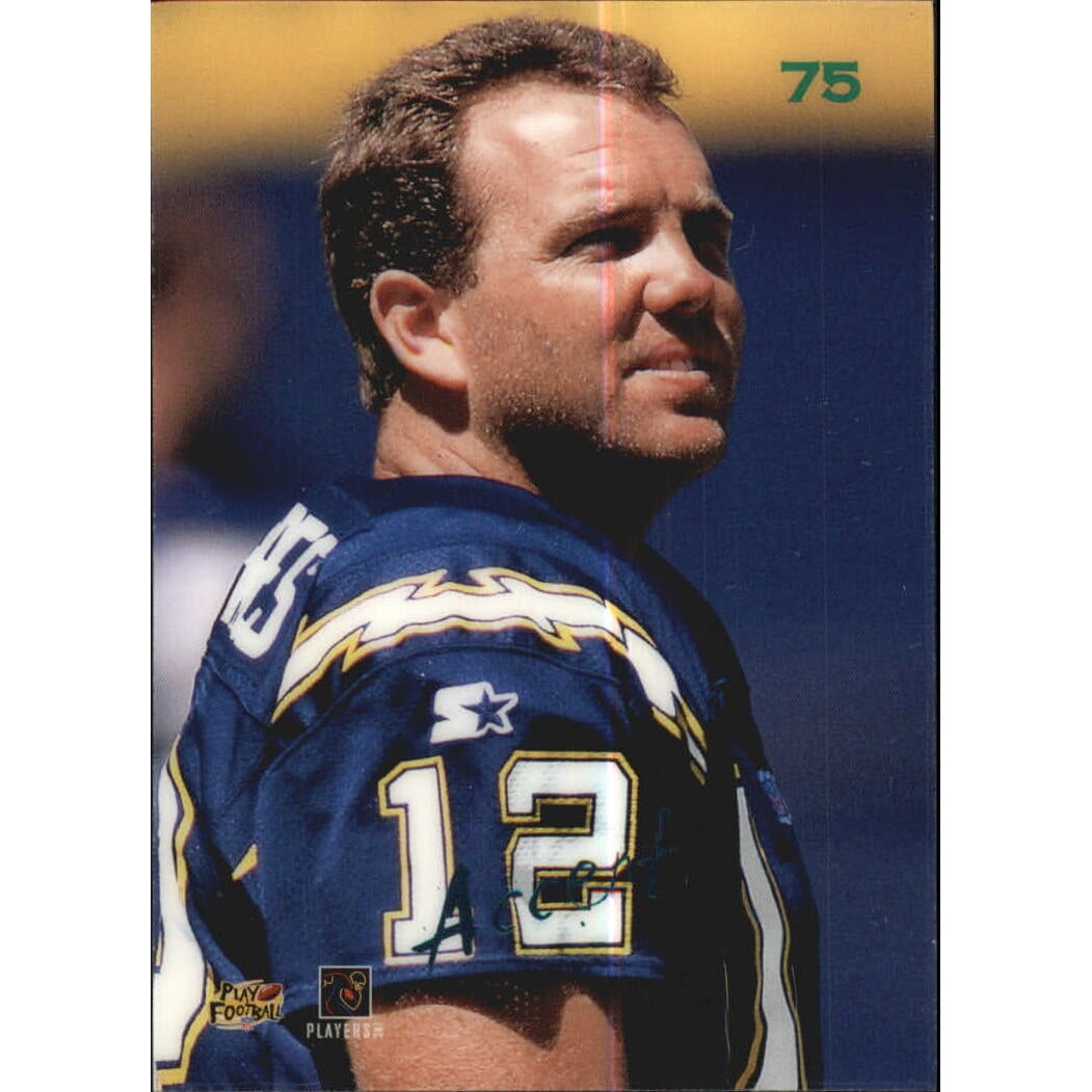 1996 Playoff Contenders Leather Accents #75 Stan Humphries