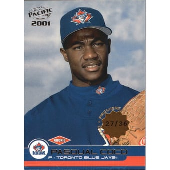 2001 Pacific Premiere Date #497 Pasqual Coco