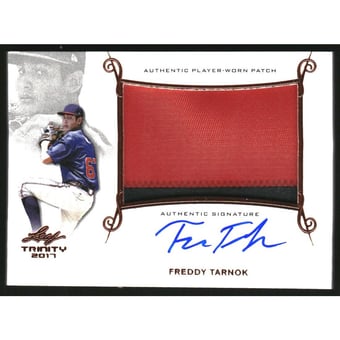 2017 Leaf Trinity Patch Autographs #PAFT1 Freddy Tarnok