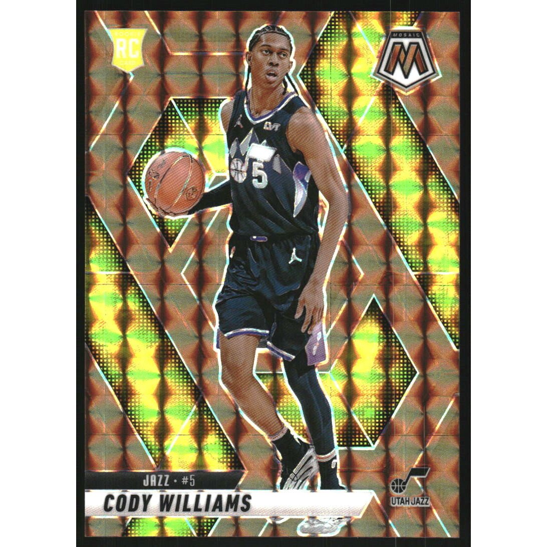 2024-25 Panini Mosaic Mosaic Bronze #207 Cody Williams. rookie card picture