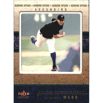 2003 Fleer Genuine Reflection Ascending #106 Brandon Webb GU/106